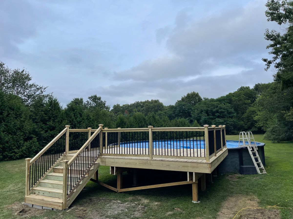 Decks and Patios for Risner Construction in De Motte, IN