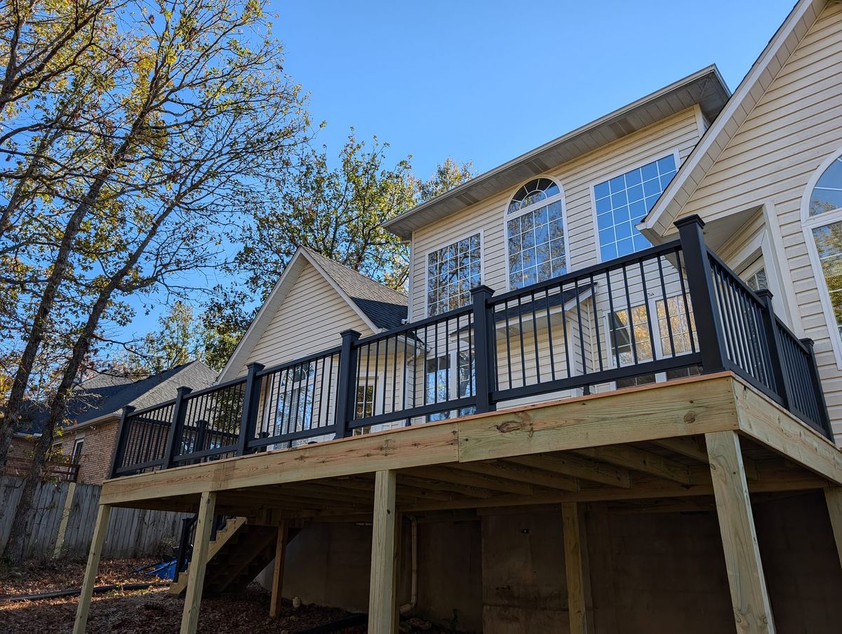 Deck and Patio Construction for NWA Custom Decks & Builds in Bentonville, AR