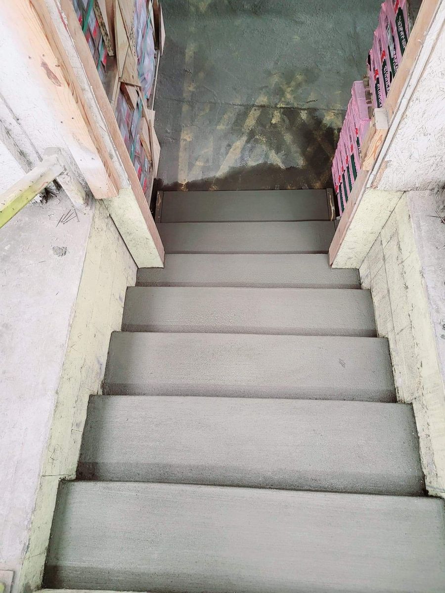 Step Installation for Miilan Construction in Boonville, NC