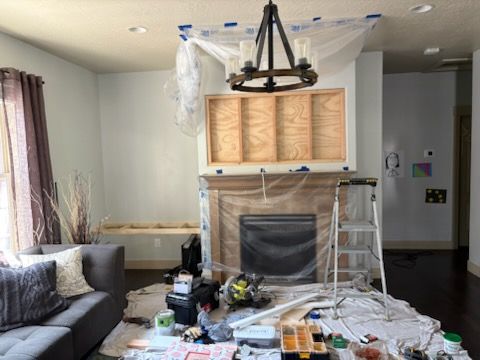 Wall Installations for Daniel Paints & Builds in Sandy, UT