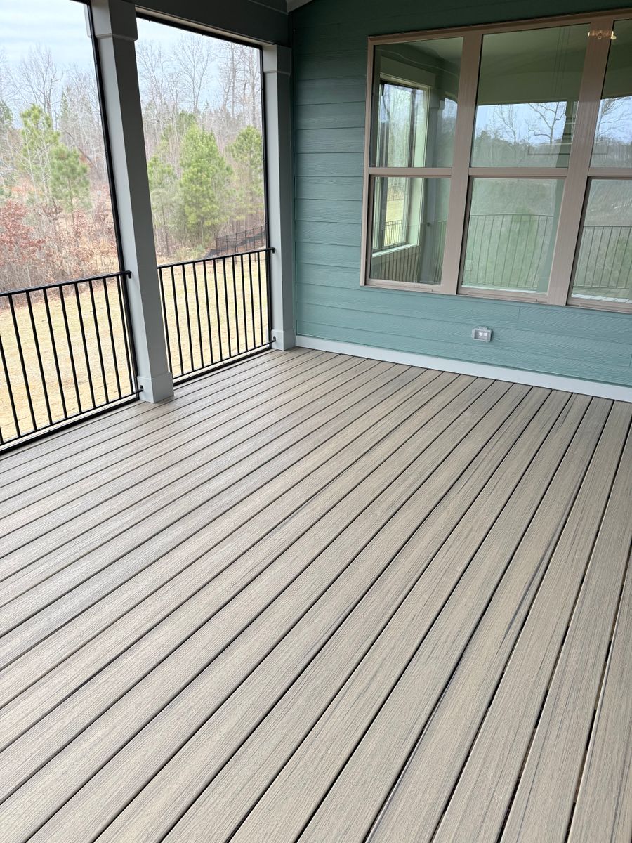 Deck Construction for Tarheel Restoration in Durham, NC