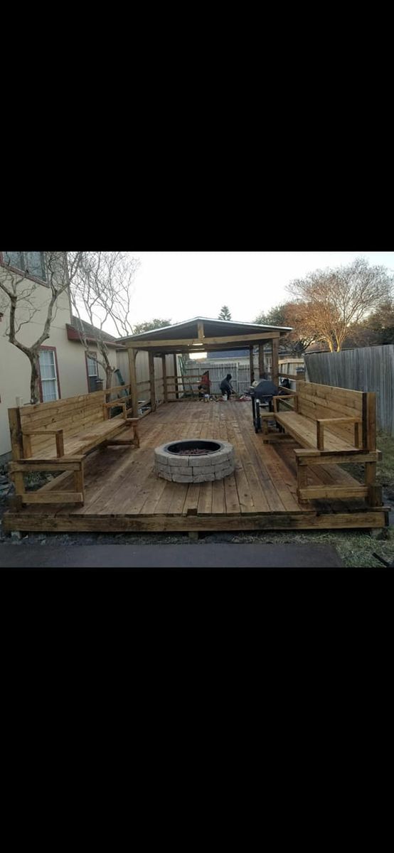 Fire Pit Installations for Sparkling City Outdoor Designs in Corpus Christi, TX