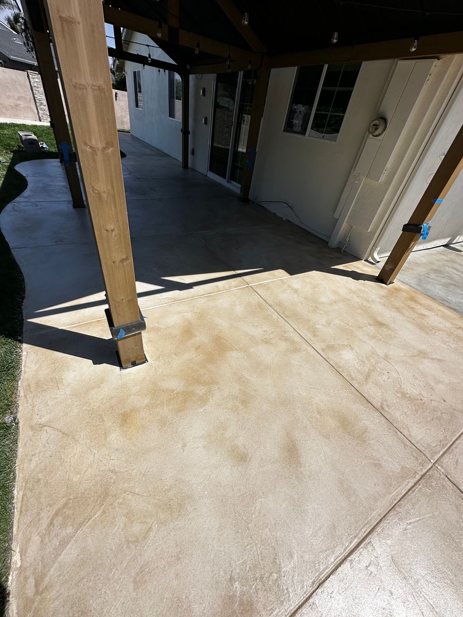 Micro Cement for Triumph Protective Coatings in La Puente,, CA