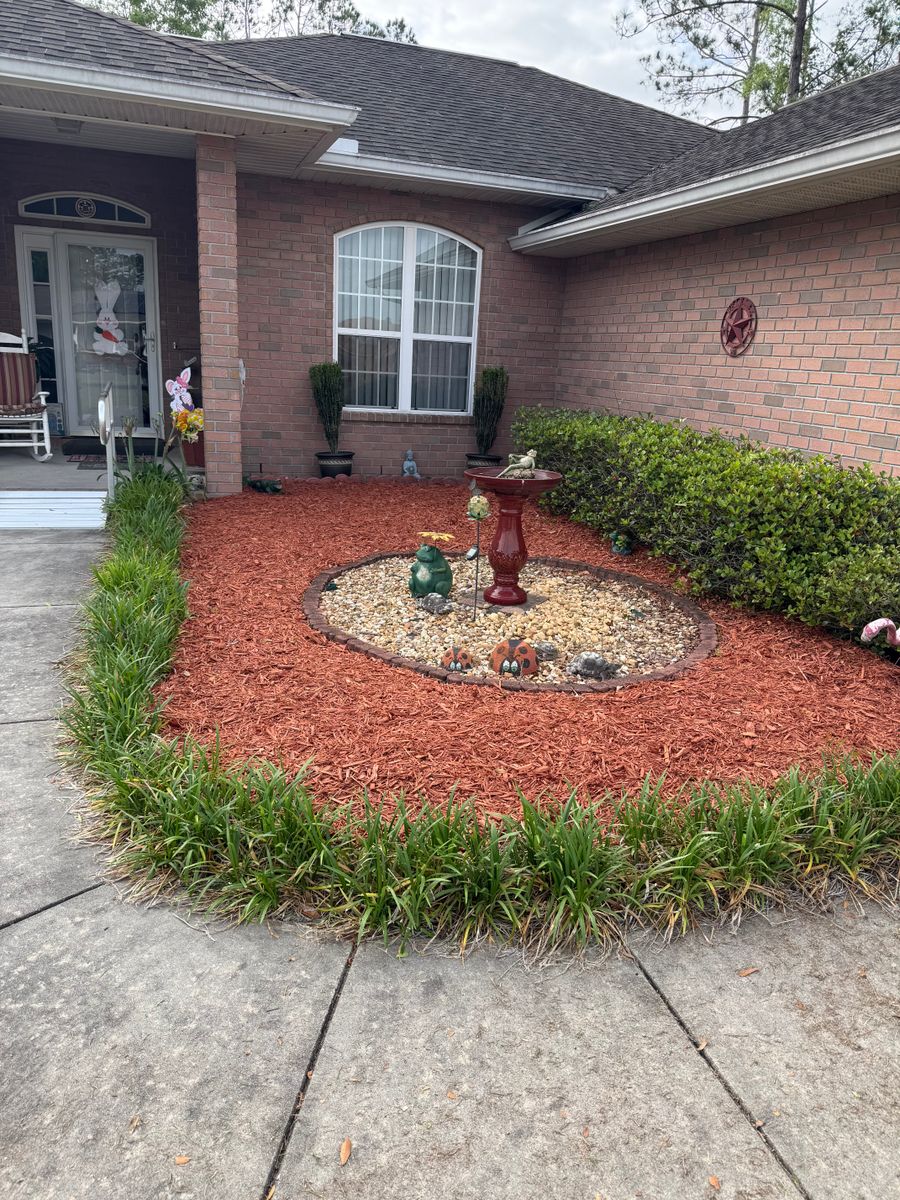 Mulch Installation for Turf Titan in Lake City, FL