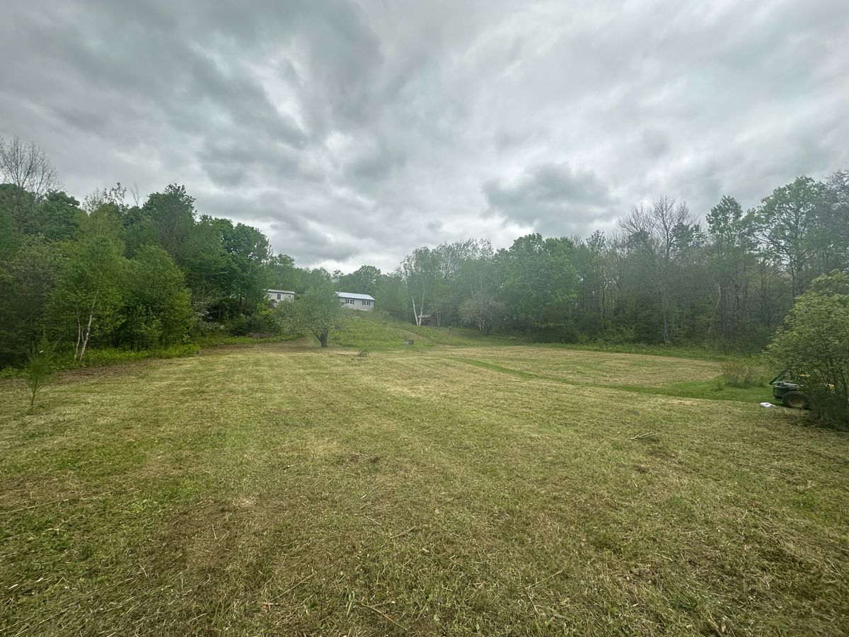 Rotor tilling & bush hogging for CWB Lawn Care & Landscaping in Franklin County, ME