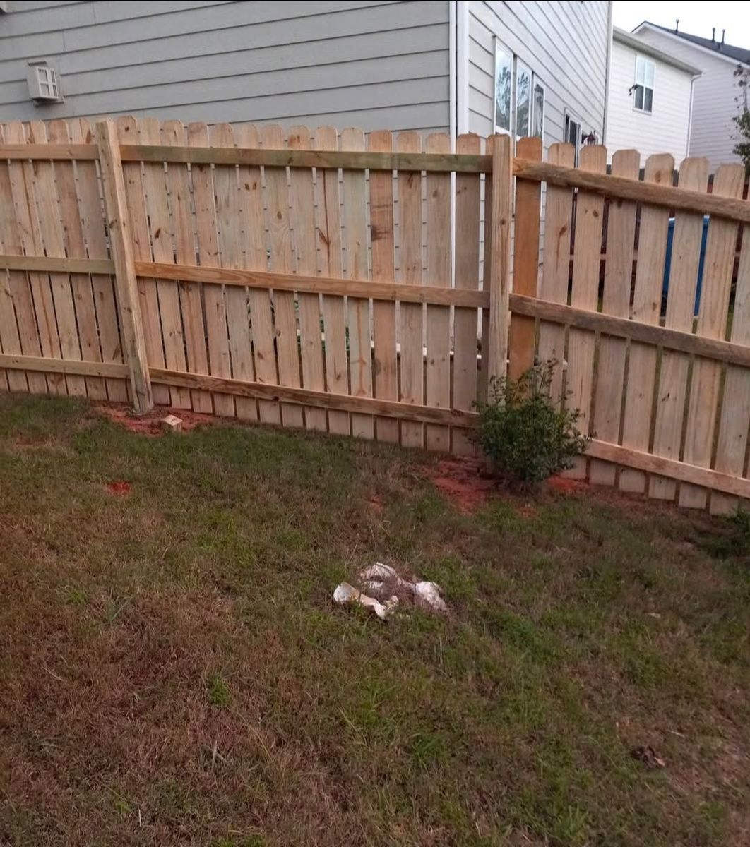 Fencing for All Out Construction in Atlanta, GA