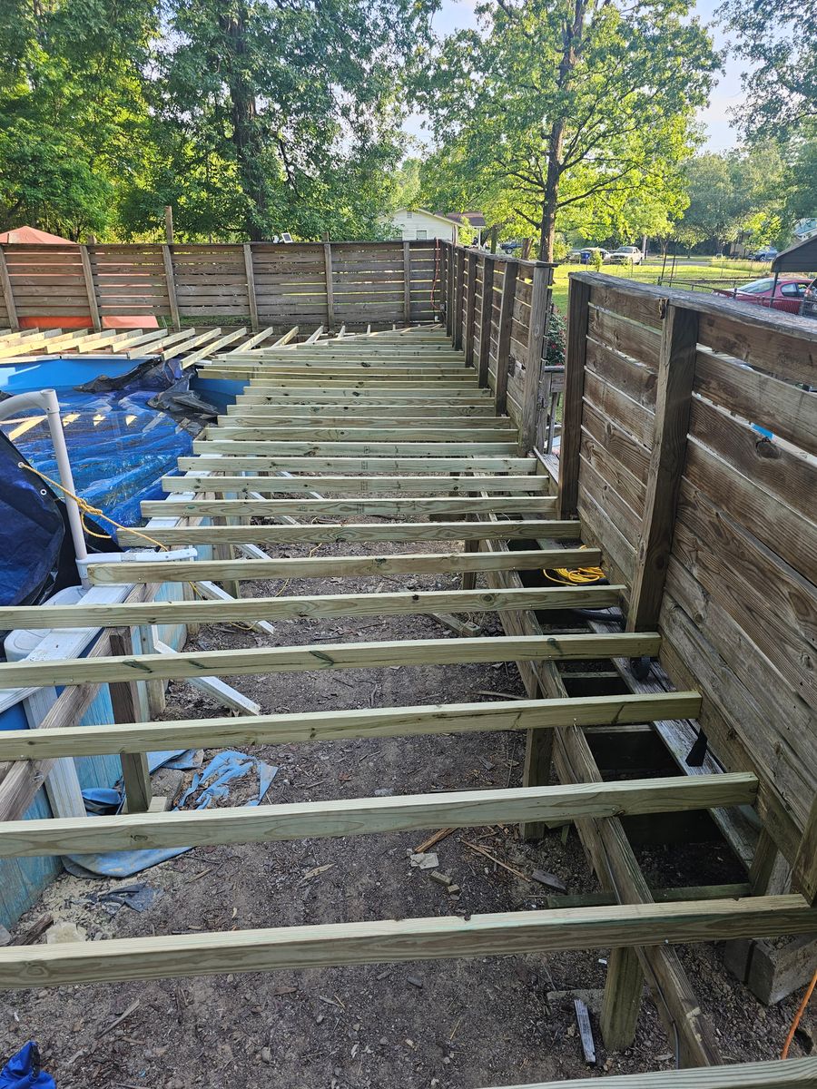Decking for A&D Home Improvements in Cleveland, TN