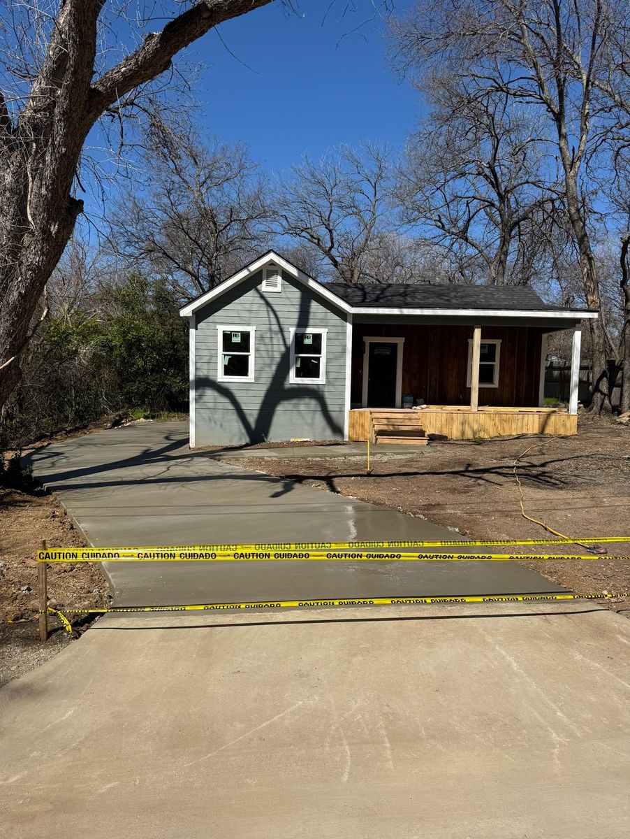 Patios for G2 Custom Concrete in Dallas, TX