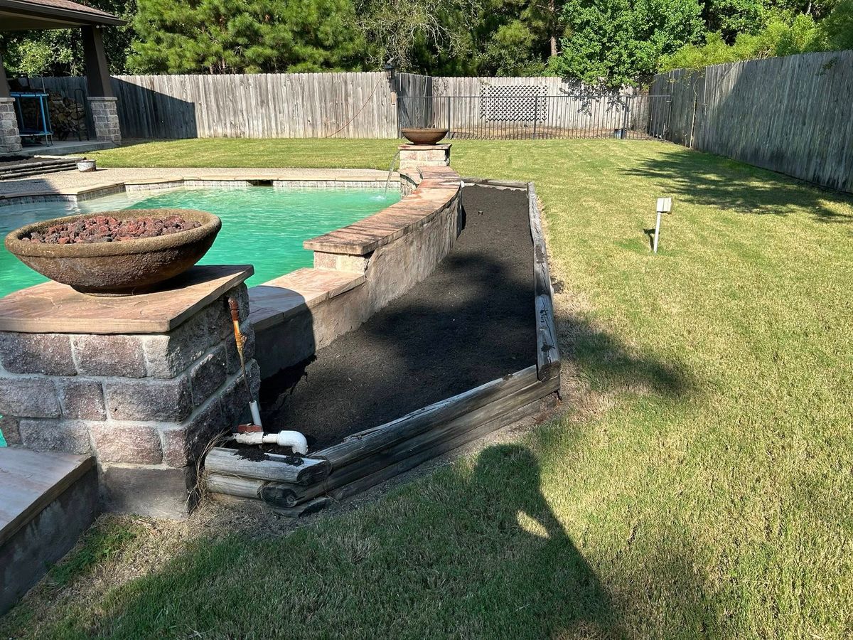 Sod Install for Total Terrain Services in Montgomery, TX