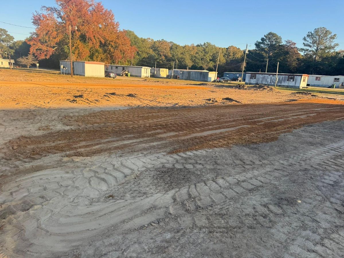 Site Preparation for Clean Acres in Hartsville, SC