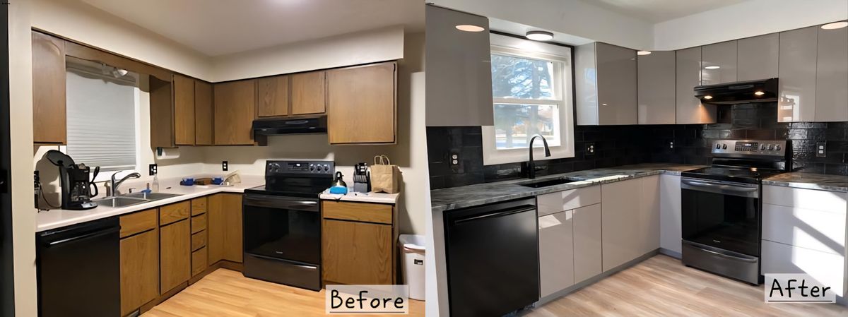 Kitchen Renovation for Kearns Construction in Cadillac, MI