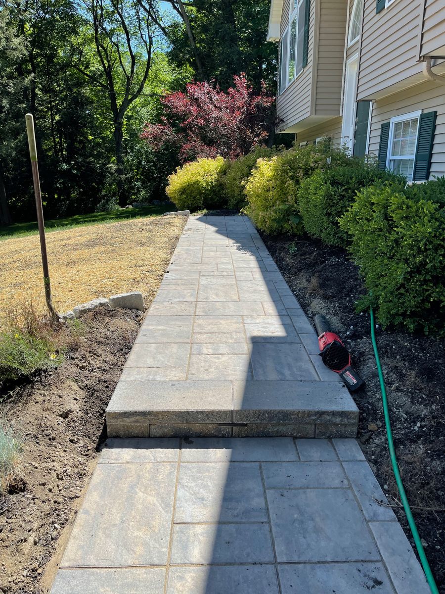 Walkway building for NK Landscaping LLC in Dutchess County, NY