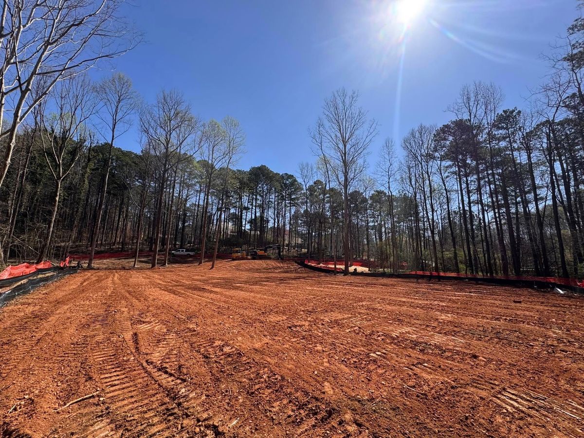 Foundation Excavation for Bryant's Land Services in Forsyth, GA