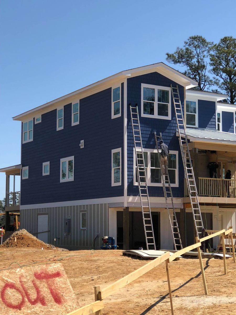 Exterior Painting for JD’s Professional Painting Services in Beaufort, NC