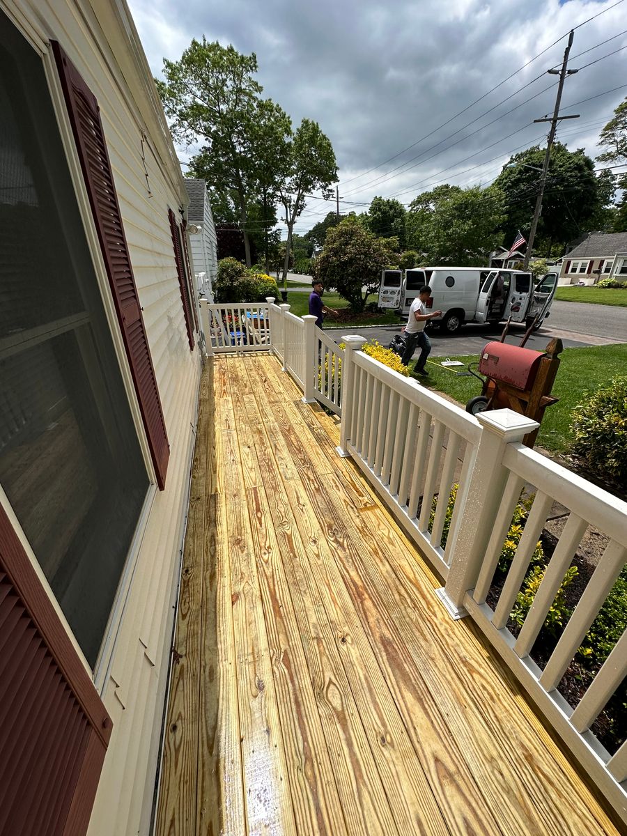 Deck & Patio Installation for RMO Construction in Suffolk County, NY