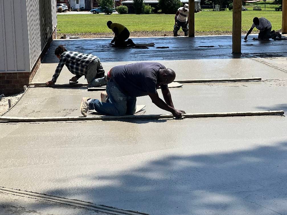 Concrete for Burt Concrete Solutions in Raleigh, NC