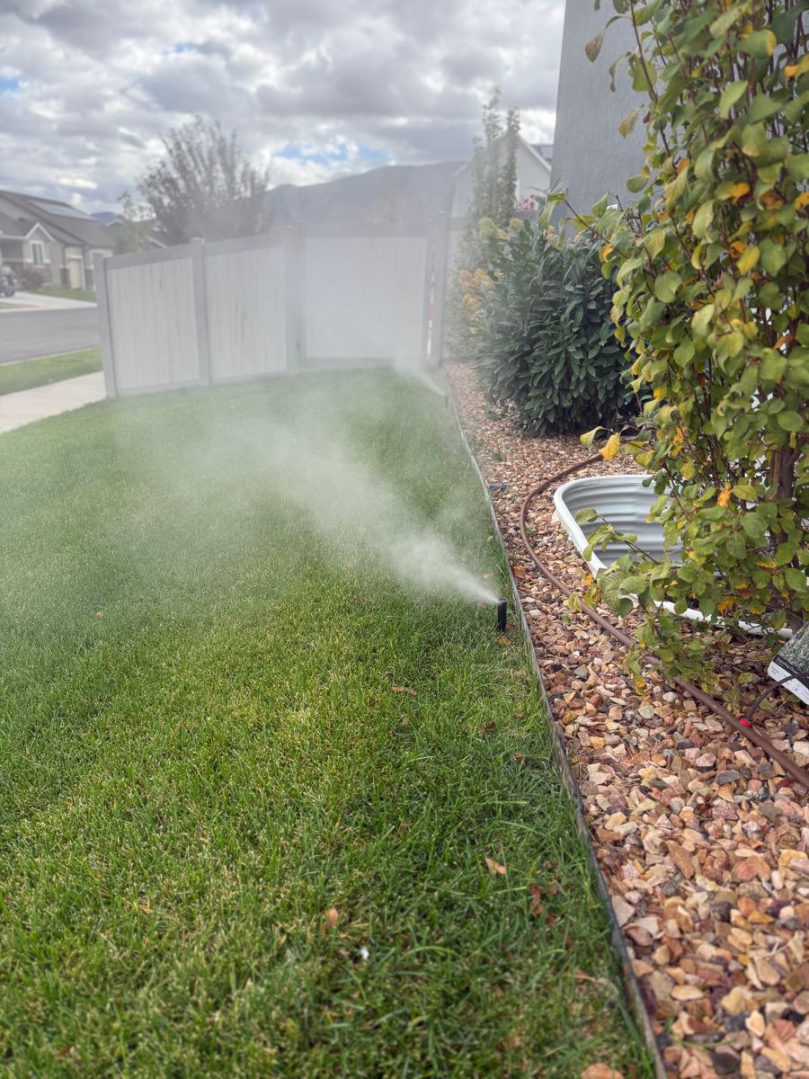 Mowing for Platinum Lawn Service in Santaquin, UT