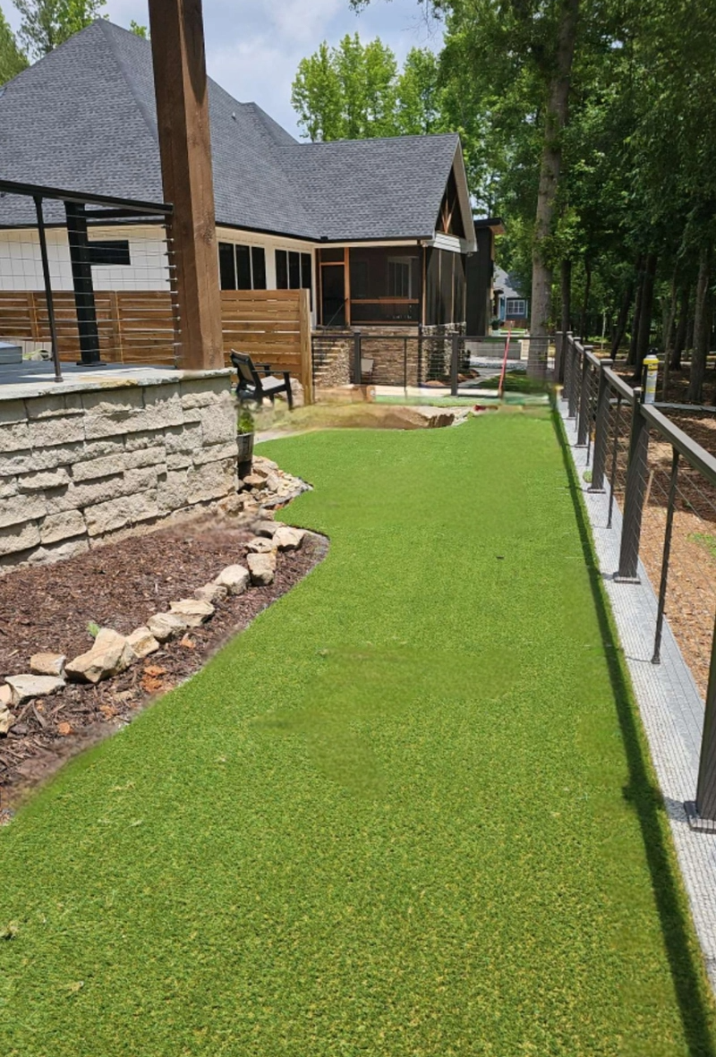 Artificial Turf for D&D Unlimited Landscaping in Hartwell, GA