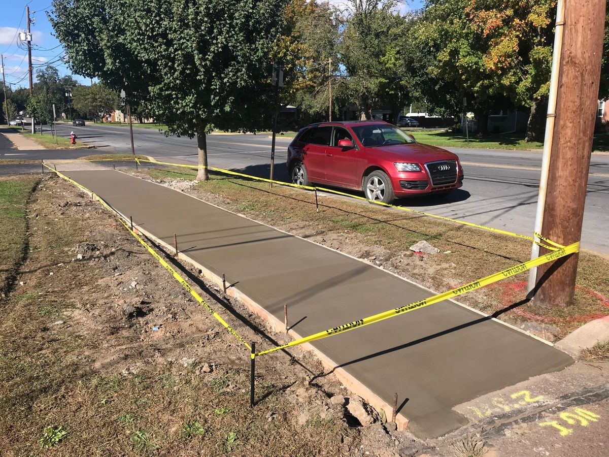 Concrete Slab Construction for Tri County Enterprises in Benton, PA