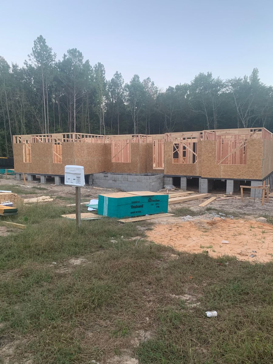 Residential Construction for Southern Pride Development in Blythewood, SC