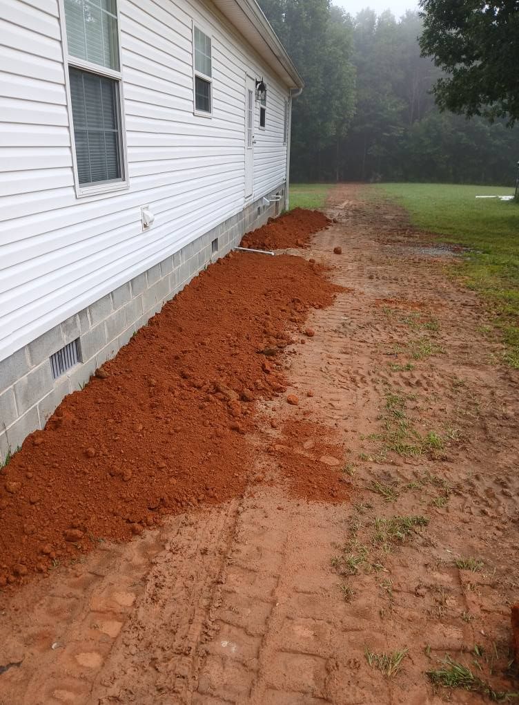 Skid Steer Work for Whiskey Ridge Mulching & Land Services in South Boston, VA
