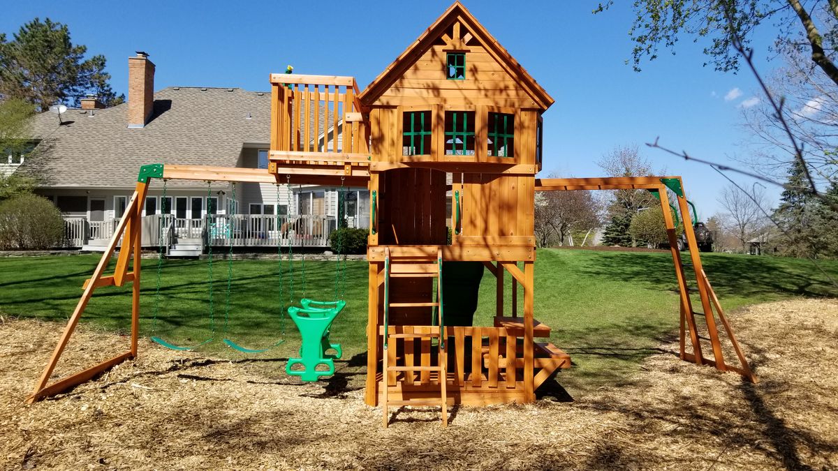 Playset Installation for Fence Medic in Northbrook, IL