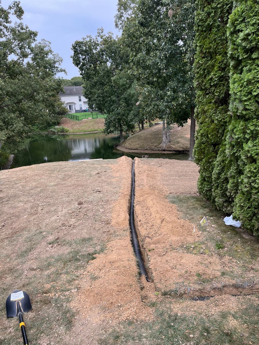 Trenching for KG Ground Development and Transportation in Newton, IL