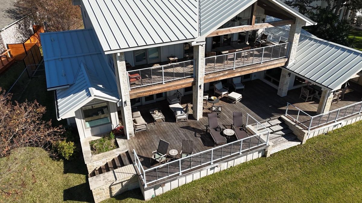 Deck and Patio Construction for ATX Outdoor Construction in Cedar Creek, TX