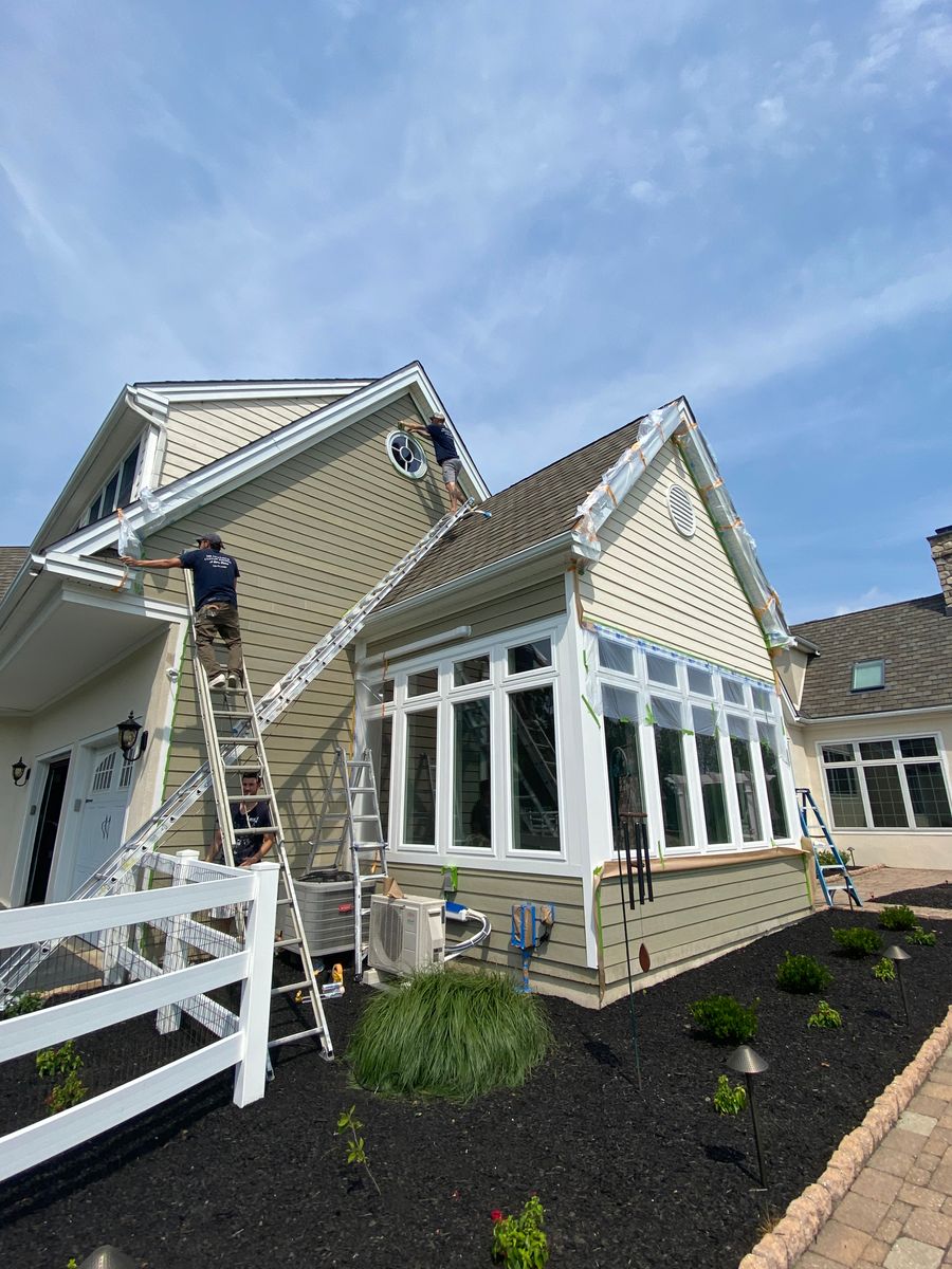 Exterior Painting for MK Painting & Custom Finishes in Schwenksville, PA