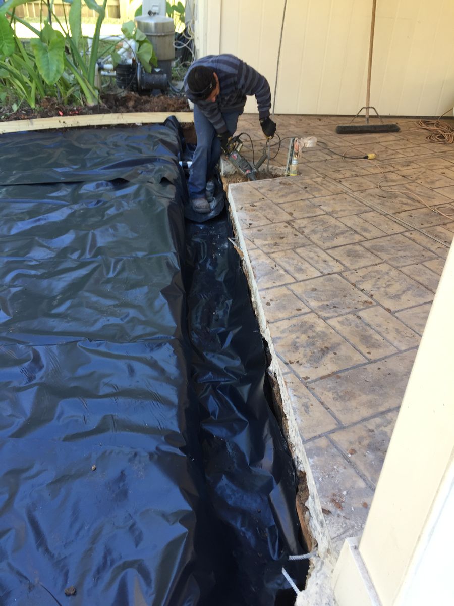 Pool Remodels for Texas Curb N Borders in Houston, TX