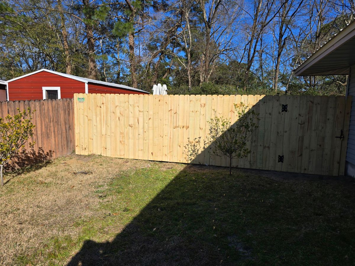 Fence Installation for Phillips Fencing Solutions in Pensacola, FL