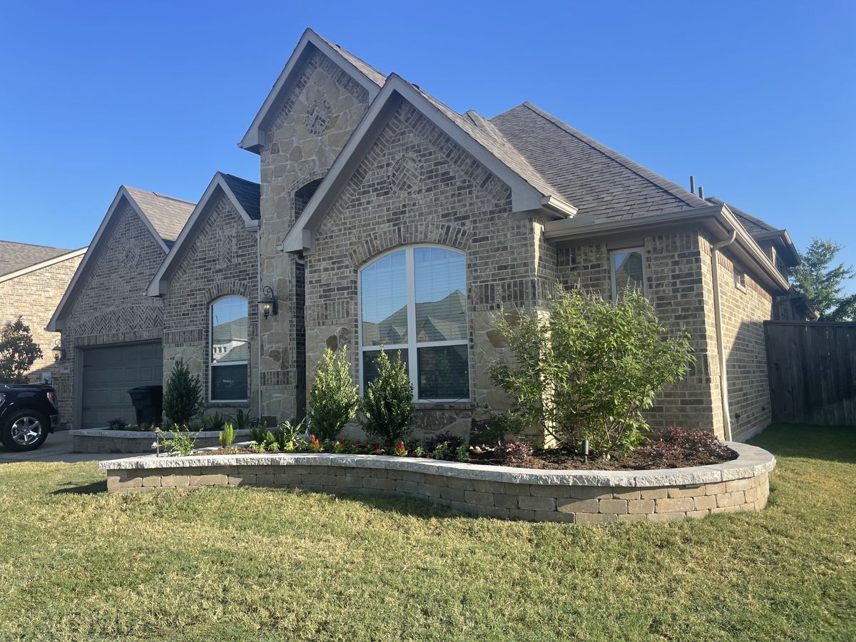 Hardscaping for Atlas Land Design in Creekside Park, TX