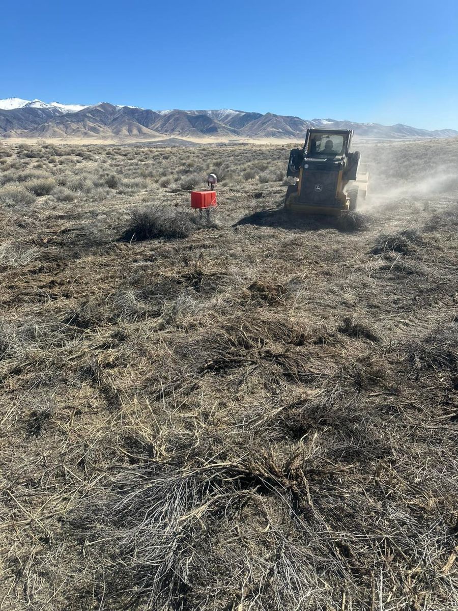 Brush Clearing for Happy’s Dirt Work in Winnemucca, NV