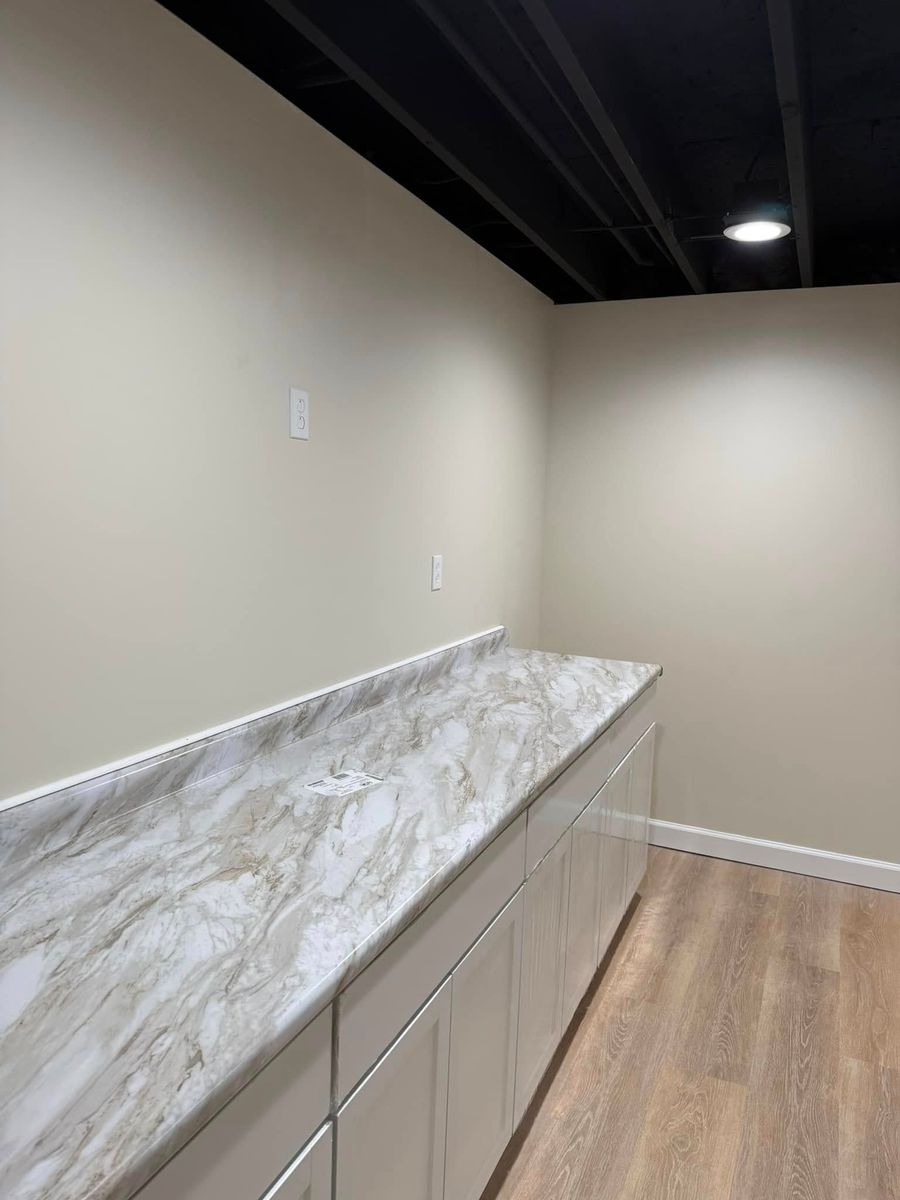 Basement Remodels for Casey Construction in Belleville, IL