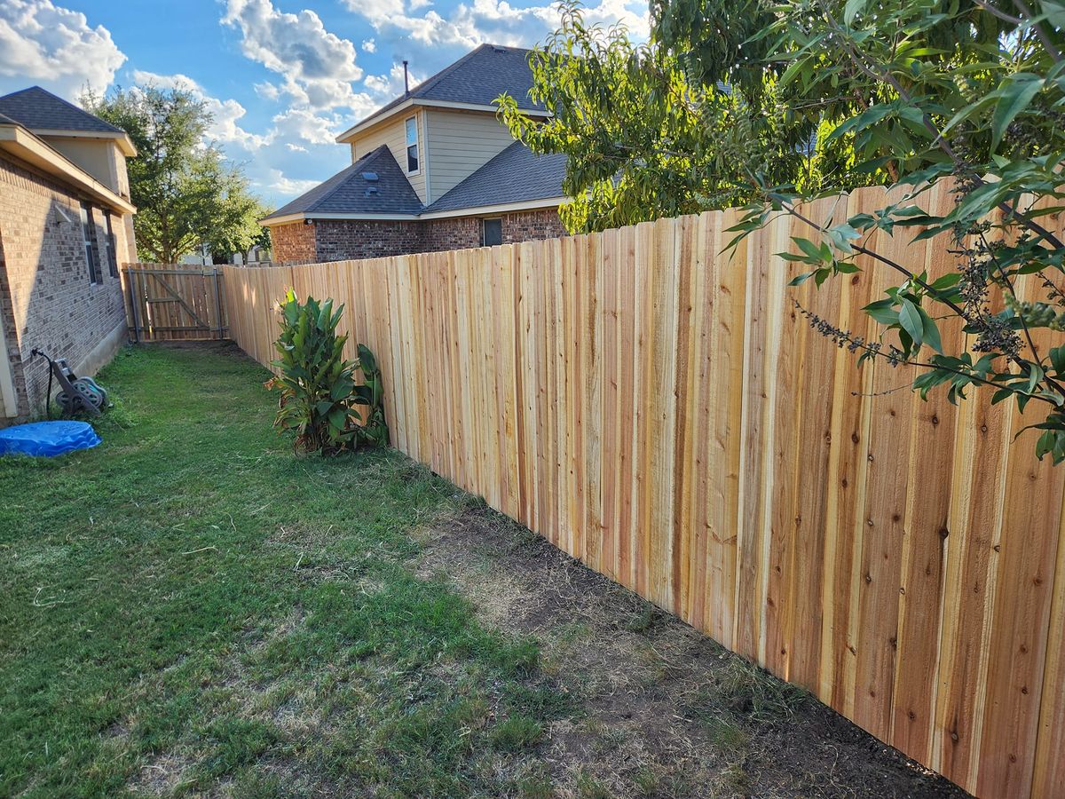 Fence Installation for Code 3 Fence Solutions in Kyle, TX