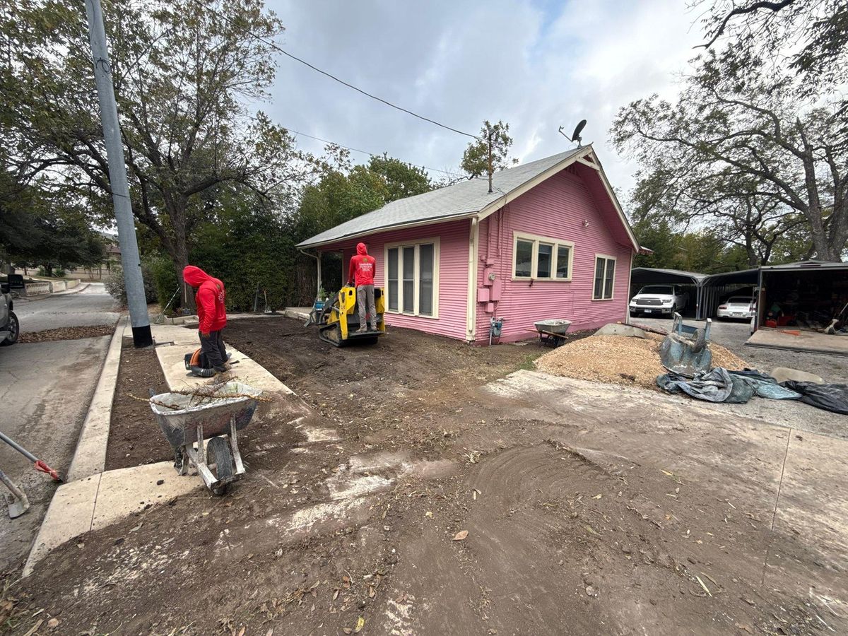 Concrete Installation for Creative Edge Co. in San Antonio, TX