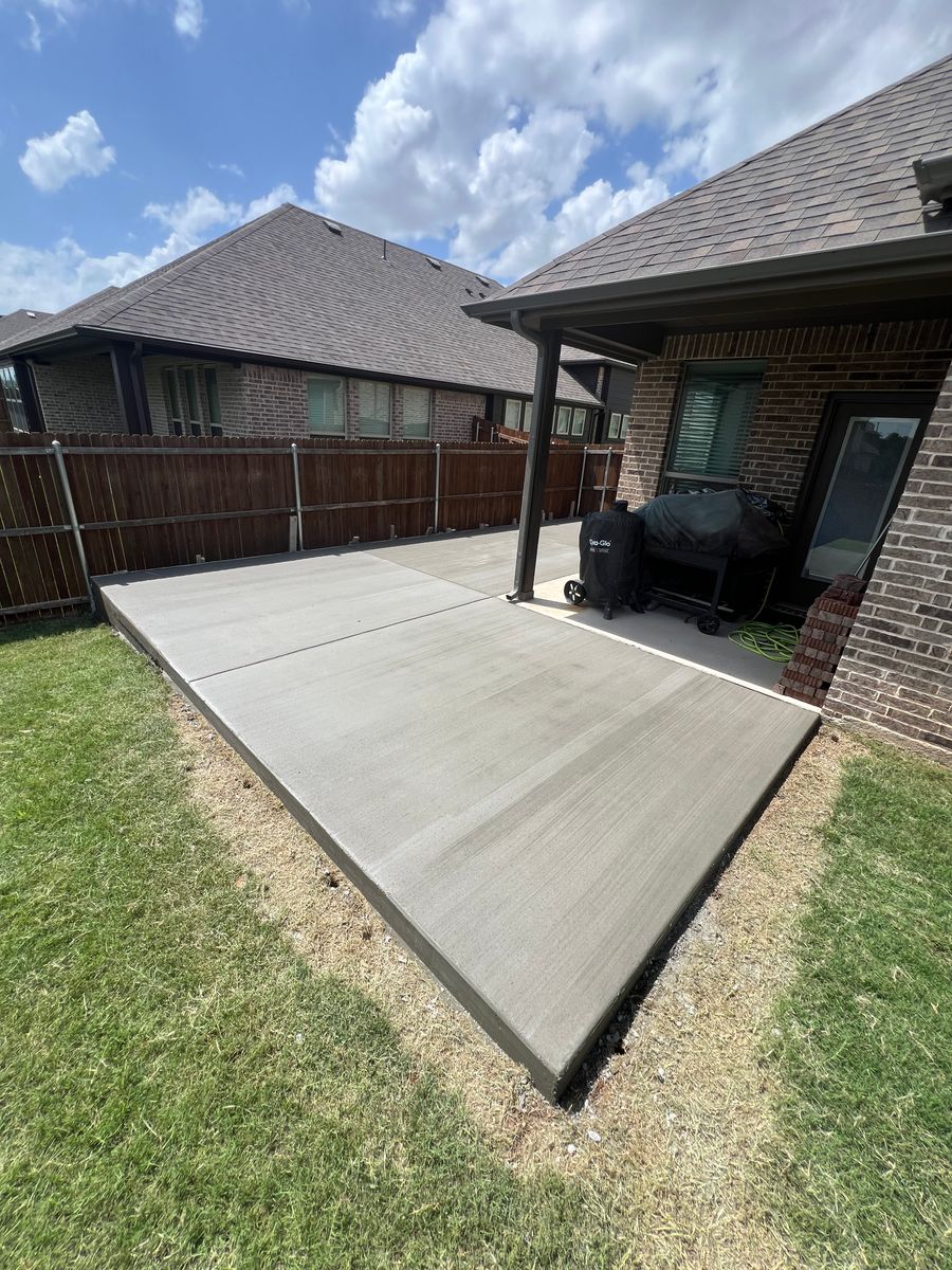 Concrete Slab Construction for BW Concrete Contracting LLC in Fort Worth, TX
