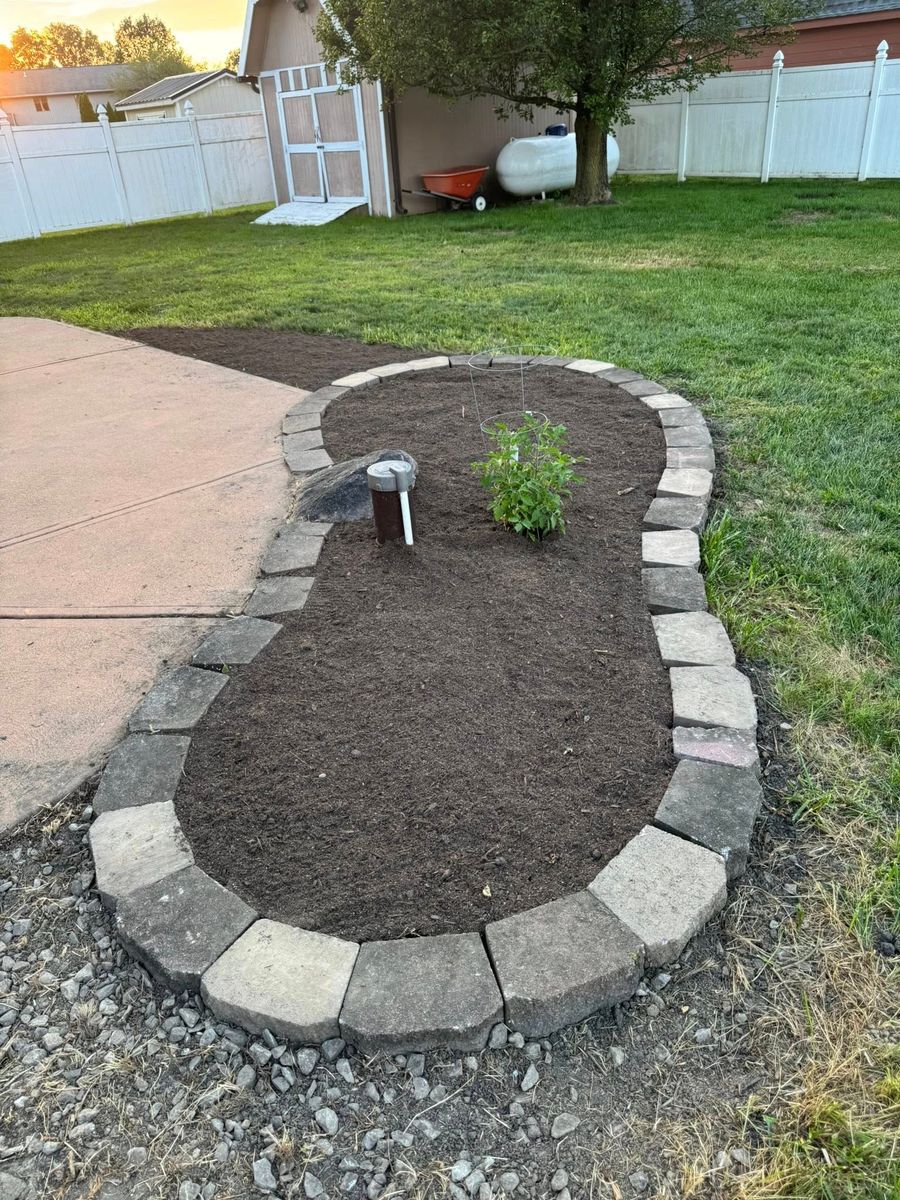 Landscape Installation for Miller Property Improvements in Dayton, OH