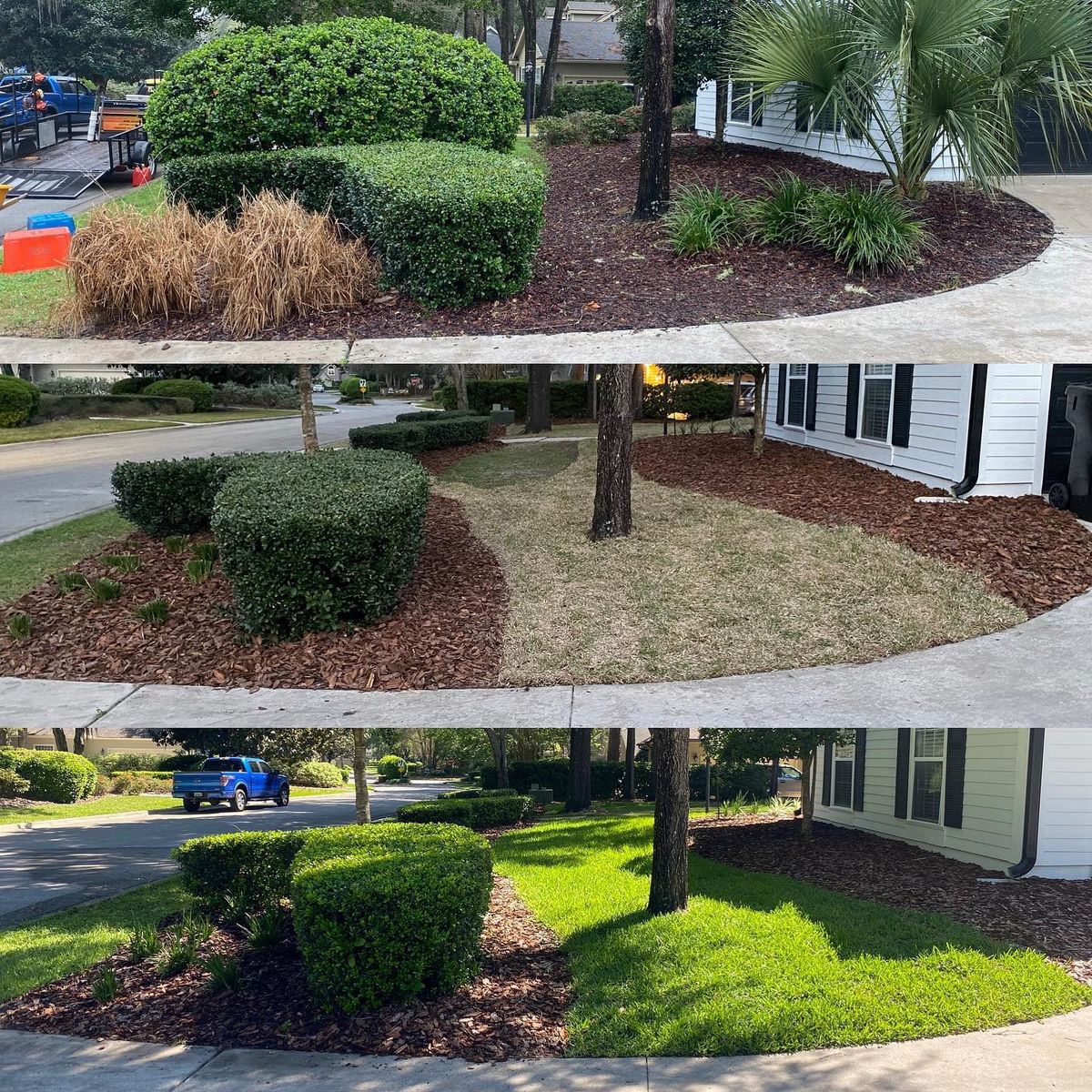 Outdoor Installations - Sod, Mulch, Rock, Pavers, Artificial Turf, Irrigation & Plants for Kings Legacy Services in Gainesville ,  FL