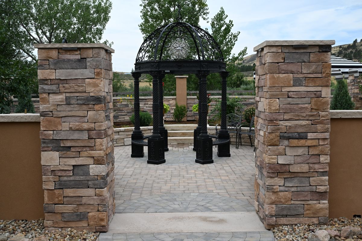 Outdoor Spaces for C. POWERS MASONRY in Loveland, CO