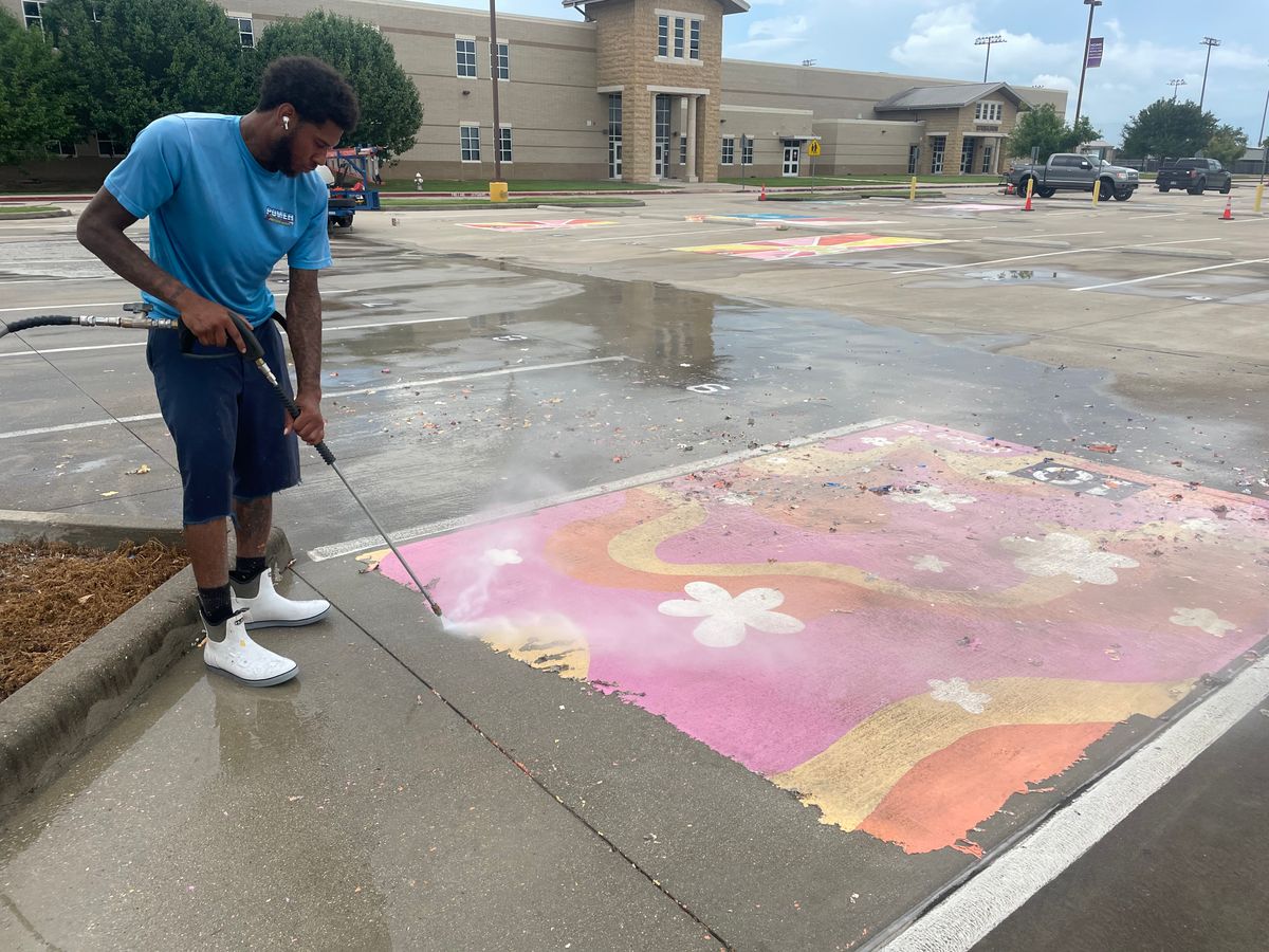 Graffiti Removal for Power Pressure Wash in Houston, TX