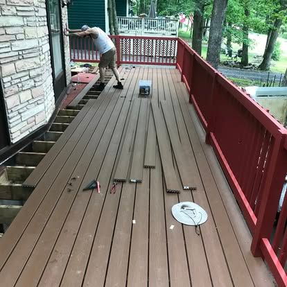 Deck Construction for Kemps’ Handyman Service in Shenandoah, PA