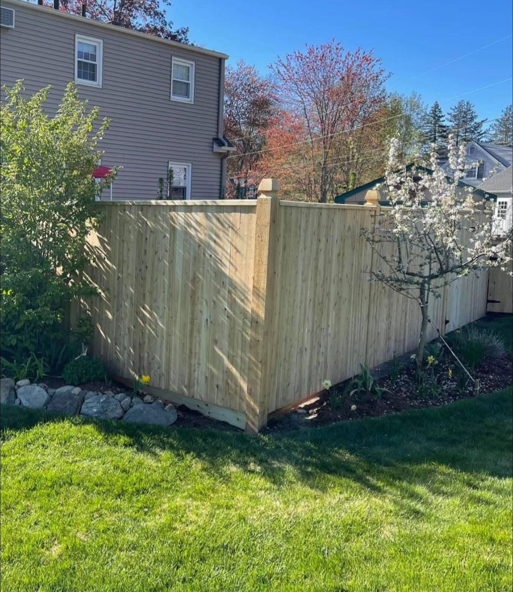 Wood Fencing for Modern Fence NH in Atkinson, NH