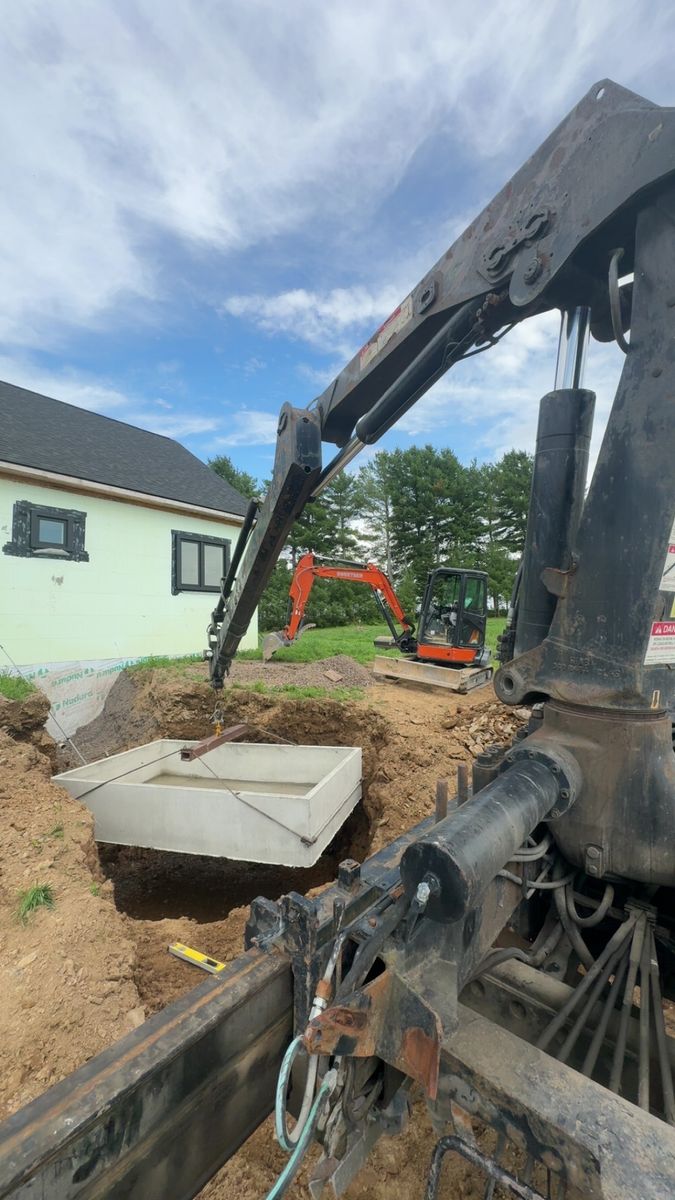 Septic Systems for Sweetser Excavation LLC in Presque isle, ME