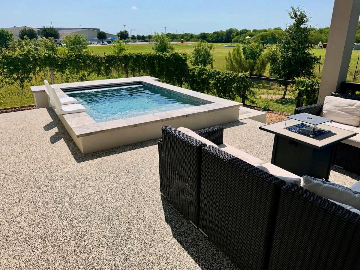 Epoxy & Ployurethane Overlay for TEX STONE Resin & Epoxy Coatings in Schertz, TX