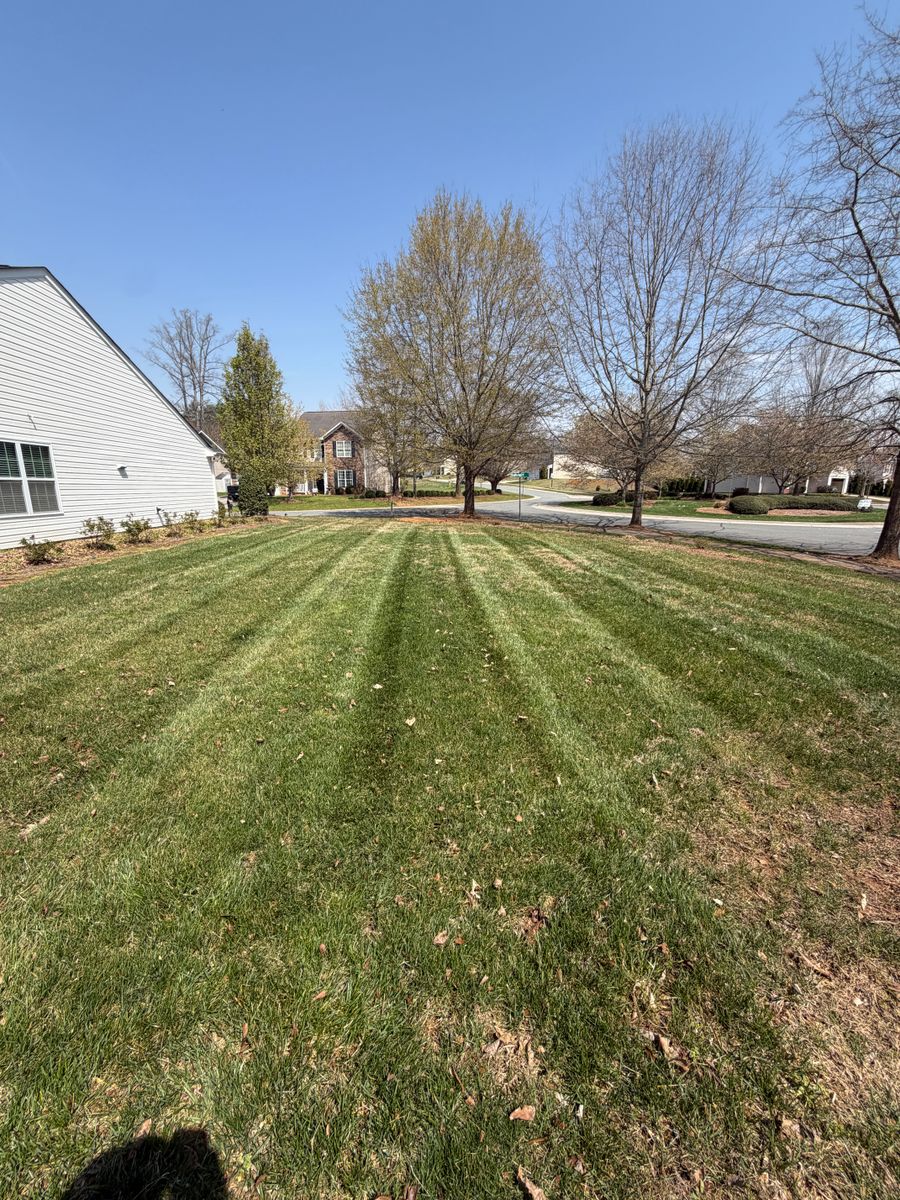 Lawn Mowing for Holloway Yard Company in Winston-Salem, NC