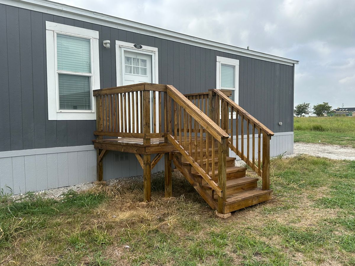 Deck Installation for Timberline Deck & Patio in Covington, TX