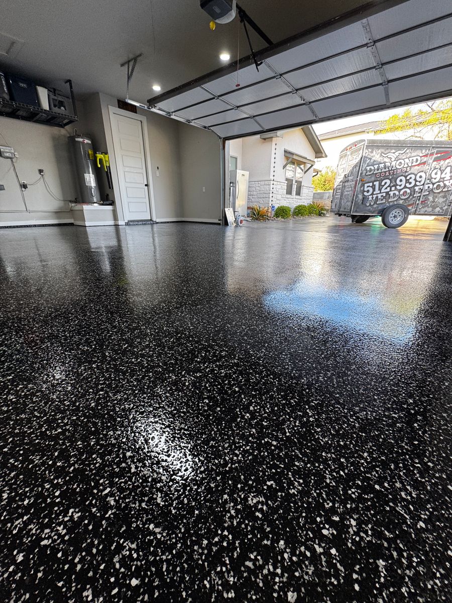 GARAGE FLOOR COATINGS for Diamond Coating Solutions in Austin, TX