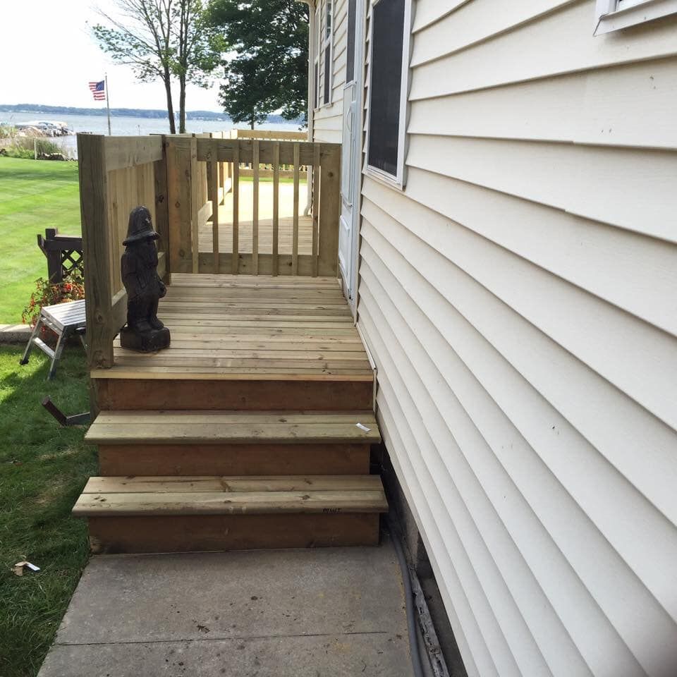 Deck & Patio Installation for Stewart’s Construction & Home Improvement in Muskegon County, MI