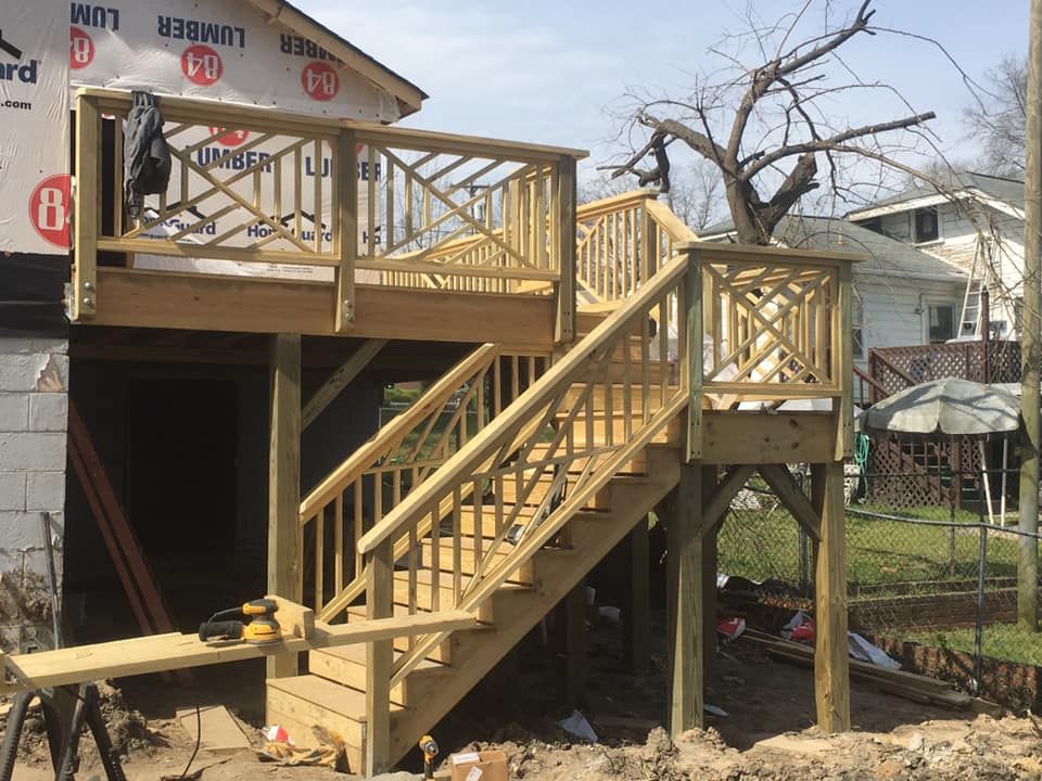 Custom Decks & Pergolas for Infinity Home Construction LLC in Durham, NC